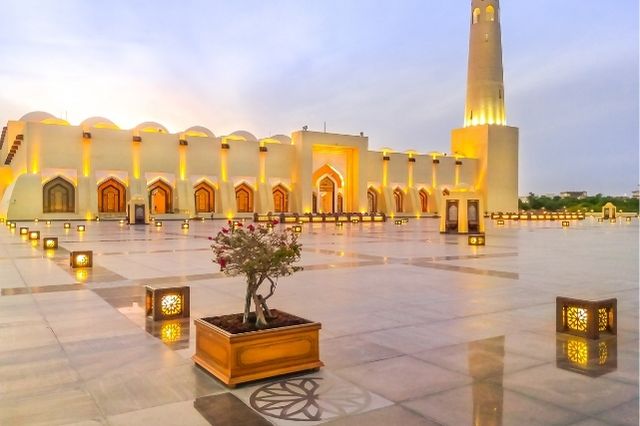la mezquita nacional de Qatar