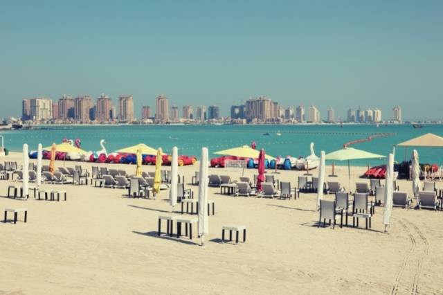 playa de katara en doha