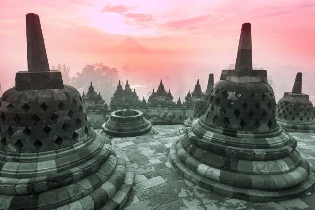 Templo Borobudur en Java