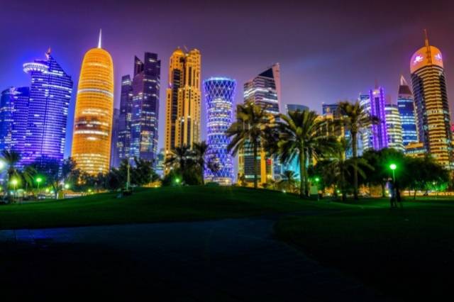 rascacielos en Doha