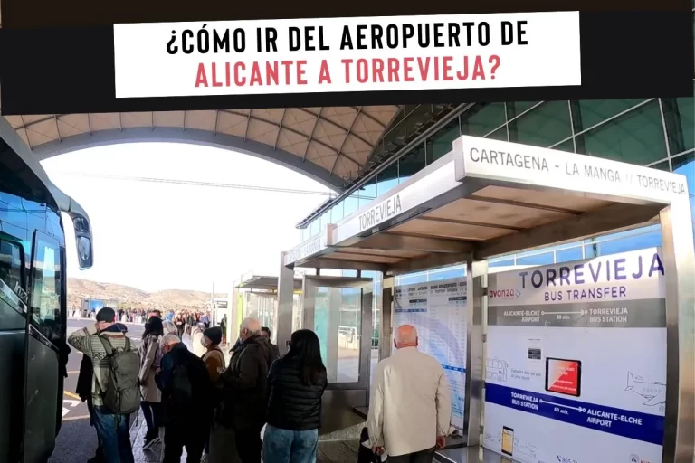 ¿Cómo ir del aeropuerto de Alicante a Torrevieja?
